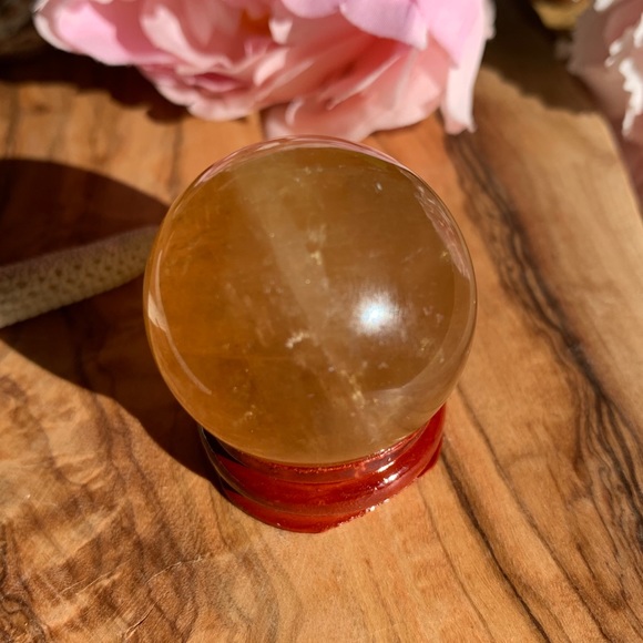 Other - Small Honey Calcite Sphere ✨🐝💛